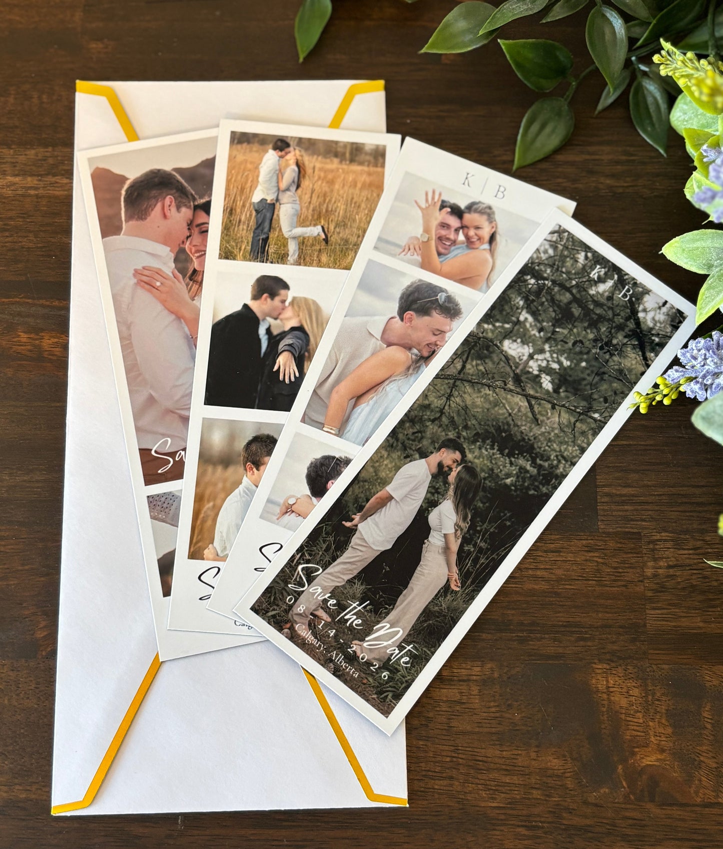 Photo Booth Save the Date Magnets