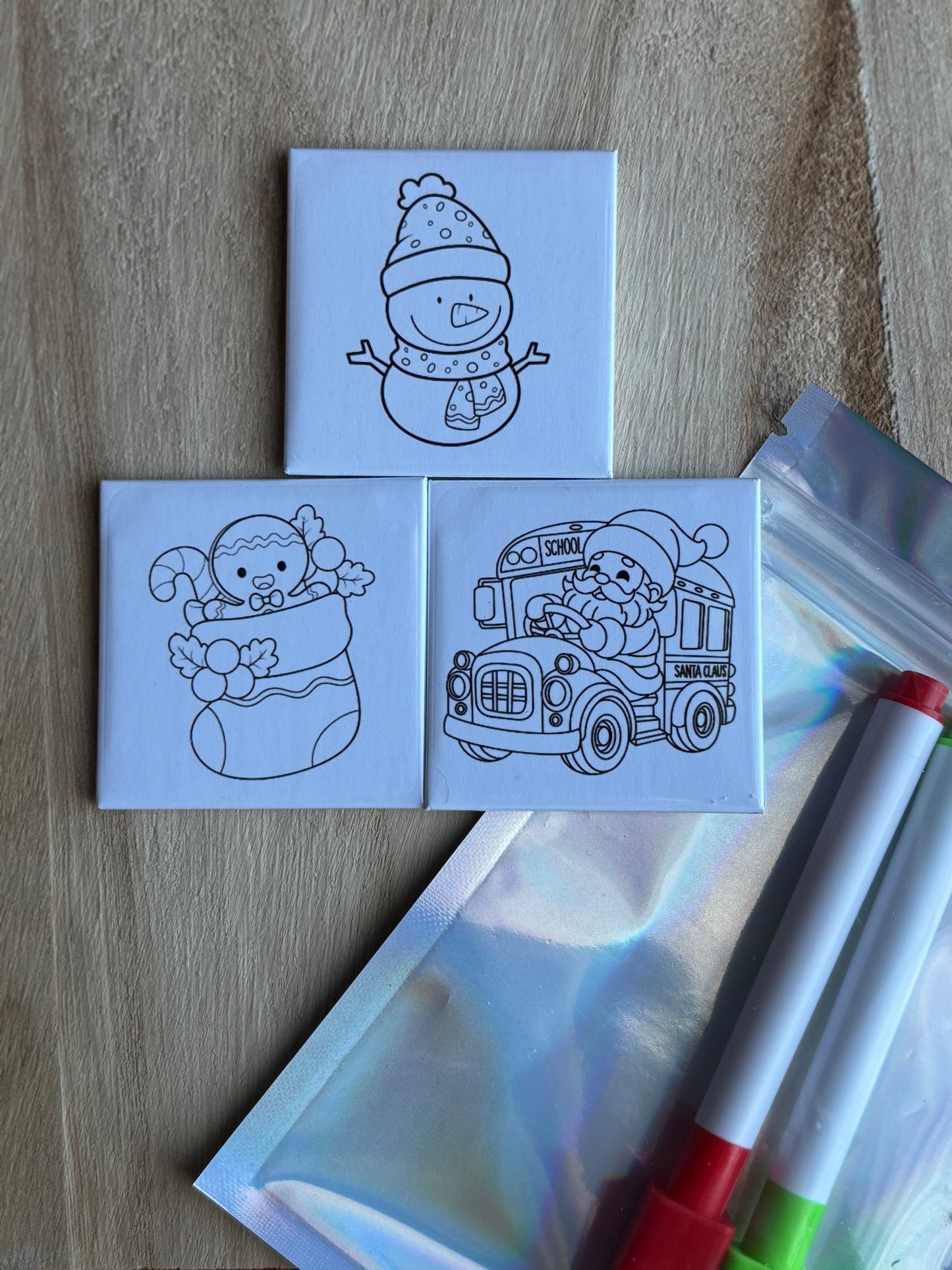 Dry Erase Colour Magnet Kit