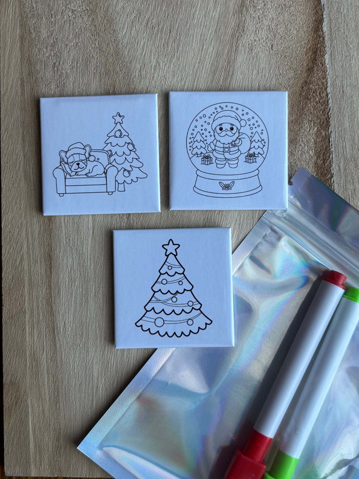 Dry Erase Colour Magnet Kit