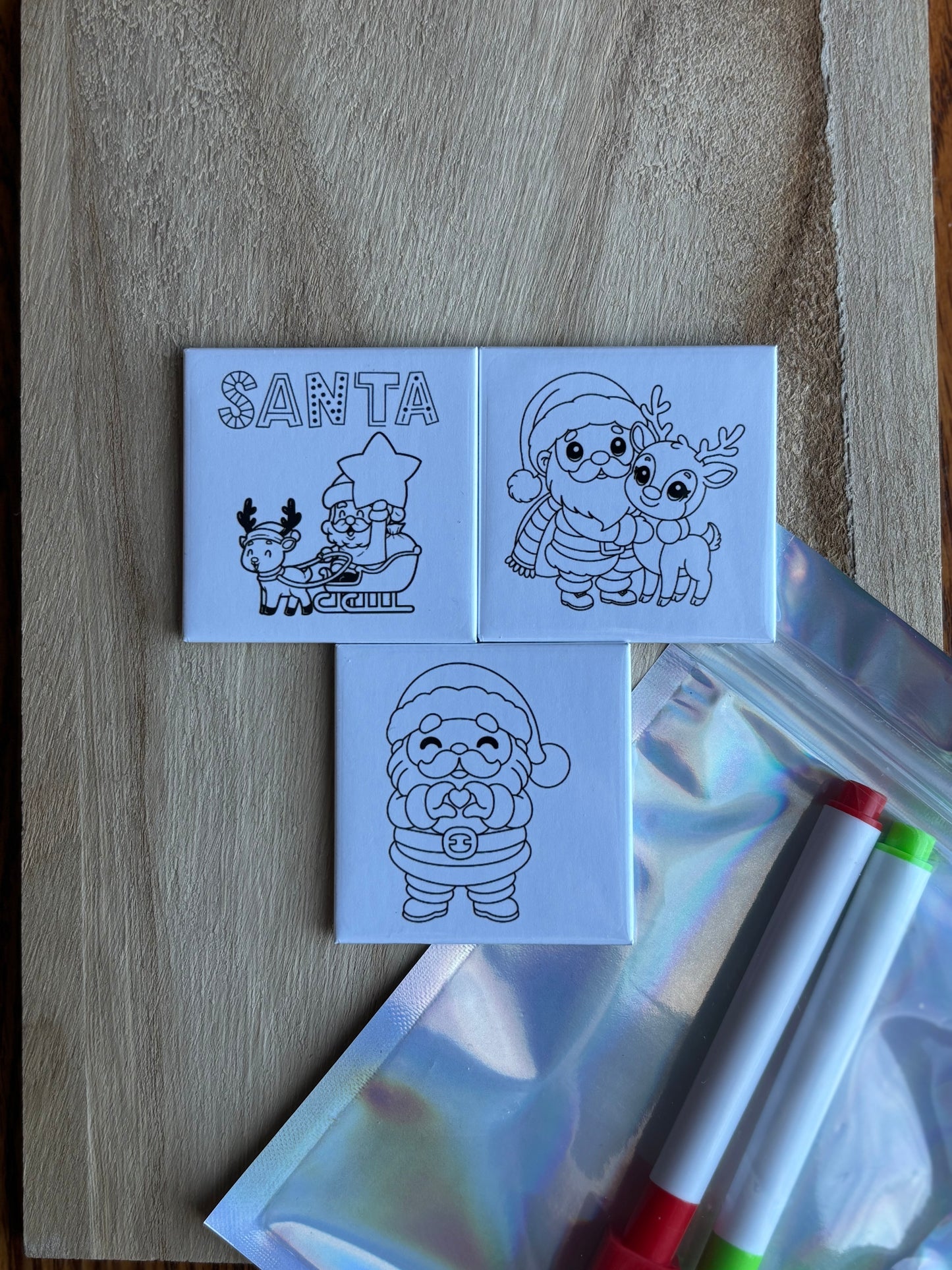 Dry Erase Colour Magnet Kit